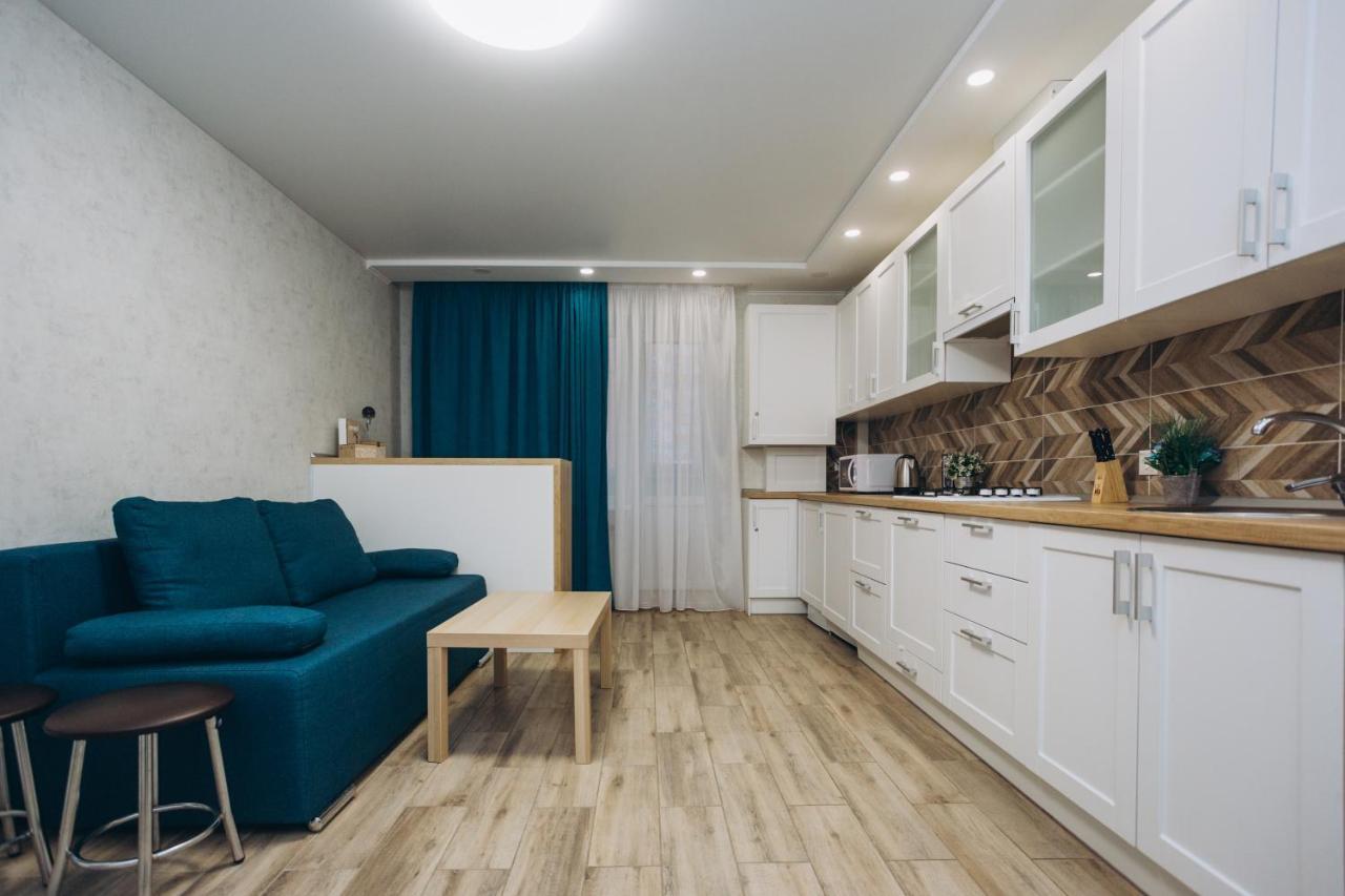 Luxe apart-hotel near Lavina New Building 1 floor Soemy Buitenkant foto