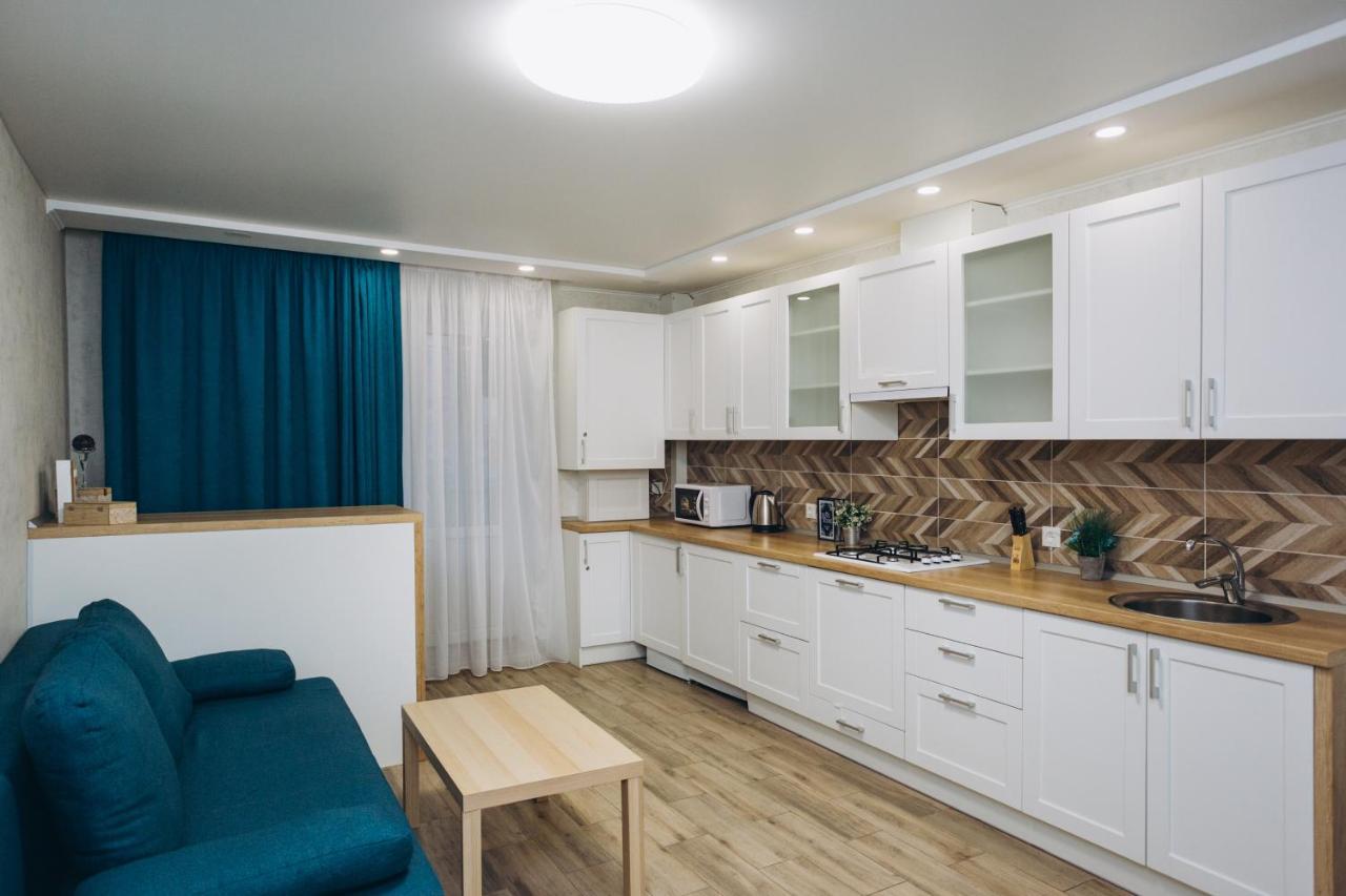 Luxe apart-hotel near Lavina New Building 1 floor Soemy Buitenkant foto